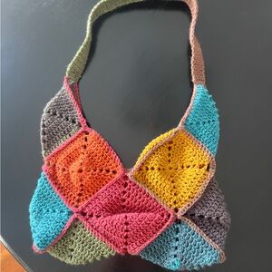 Handmade Beachy, Large Earth Tone Tote Bag